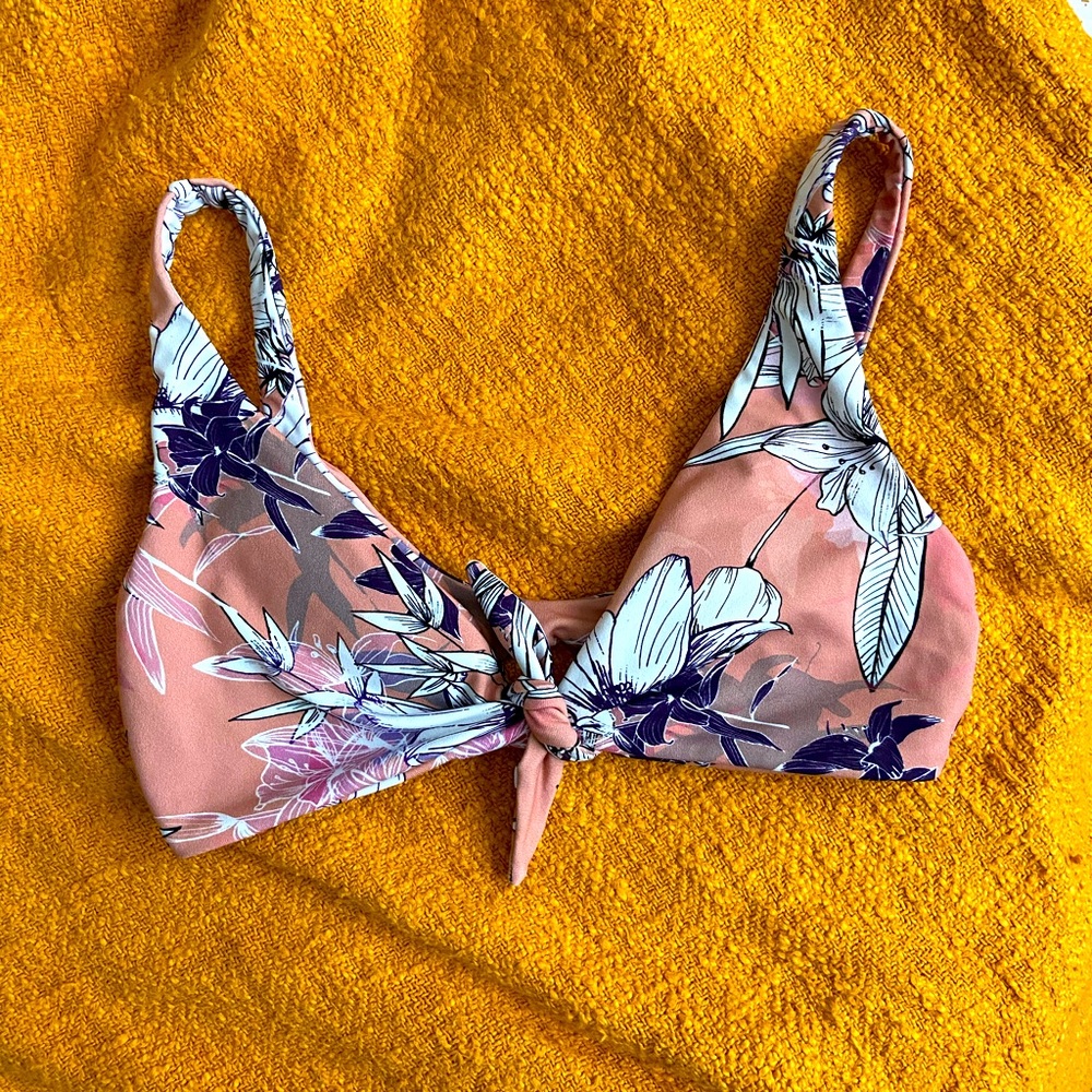 Midori Bikinis Bonzai Hana Tie Swim Top Size M